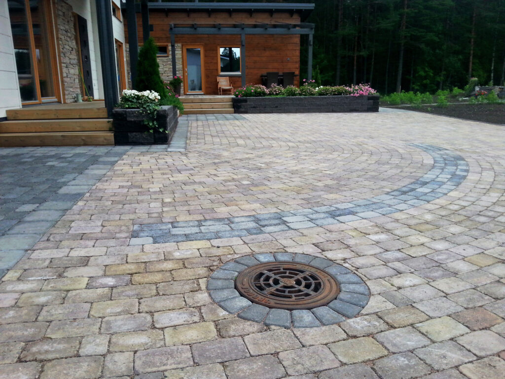Kehykset Kaivonkannelle Pihakivi